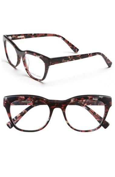 Women's Derek Lam 52mm Optical Glasses - Burgundy Marble