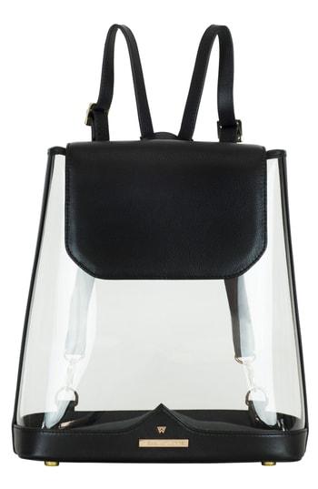 Kelly Wynne Clear Byobackpack - Black