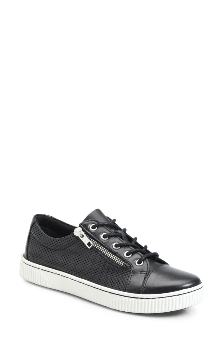 Women's B?rn Tamara Perforated Sneaker M - Black