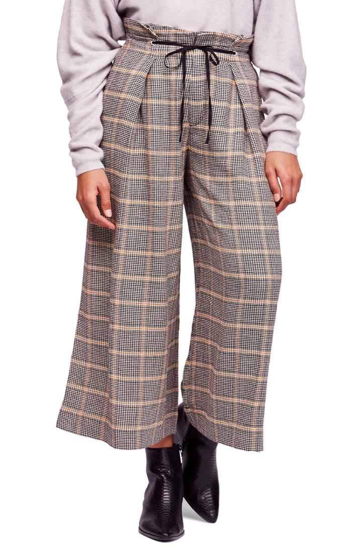 Women's Free People Charlie Paperbag Wide Leg Pants
