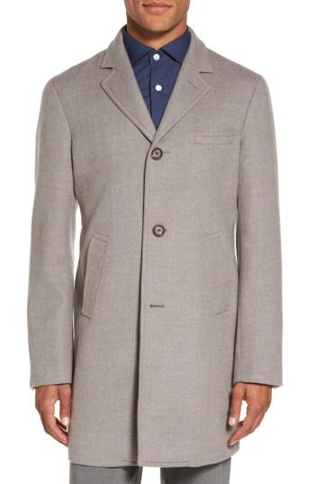 Men's Eleventy Wool Car Coat