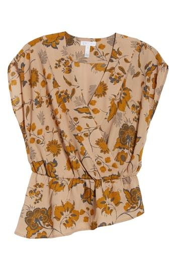 Women's Leith Wrap Style Blouse - Purple