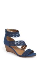 Women's Lucky Brand Jaleela Wedge Sandal M - Blue
