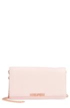 Women's Ted Baker London Leather Wallet On A Chain - Pink