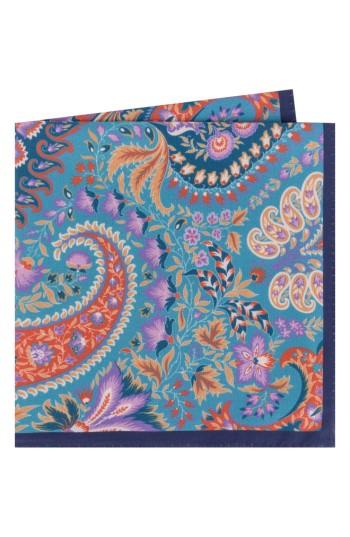 Men's Ted Baker London Provence Paisley Silk Pocket Square