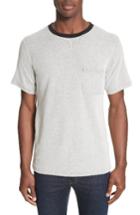Men's Saturdays Nyc Randall Field Stripe T-shirt - White