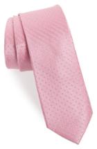Men's 1901 Newport Dot Silk Tie, Size - Pink