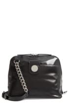 Lodis Los Angeles Izabella Under Lock & Key Rfid Leather Crossbody Bag - Black
