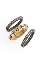 Women's Freida Rothman 'metropolitan' Stackable Rings (set Of 3)
