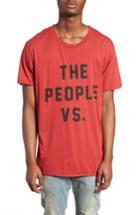 Men's The People Vs Logo Moth T-shirt - Red