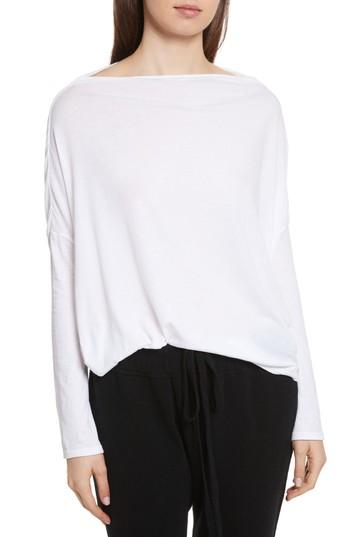 Women's Vince Boat Neck Top - White