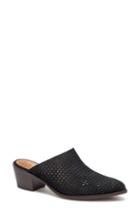 Women's Trask Teresa Perforated Mule .5 M - Black