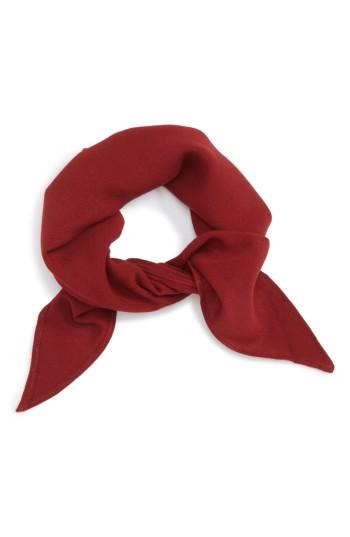 Women's Vanessa Mooney The Honor Bandana, Size - Burgundy