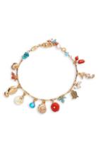 Women's Gas Bijoux Foglia Charm Bracelet