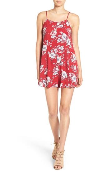 Women's Soprano Floral Print Romper