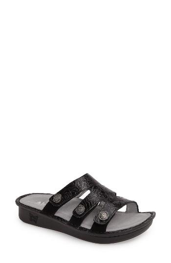 Women's Alegria 'venice' Sandal -5.5us / 35eu - Black