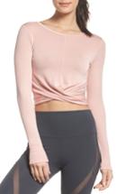 Women's Alo Cover Wrapped Tee - Pink