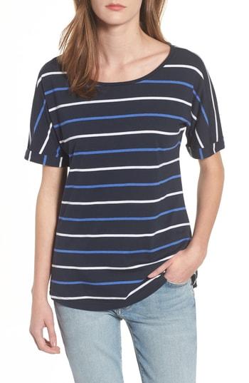 Women's Barbour Marloes Stripe Top Us / 14 Uk - Blue