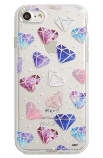 Milkyway Multicolored Diamonds Iphone 7 Case -