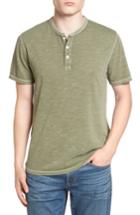 Men's 1901 Slubby Henley, Size - Green