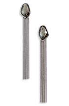 Women's Halogen Crystal & Chain Drop Earrings