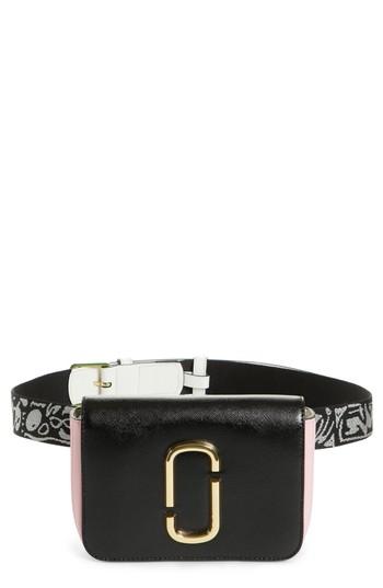 Marc Jacobs Hip Shot Convertible Crossbody Bag - Black