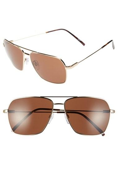 Women's Electric 'av2' 59mm Sunglasses - Gold/ Bronze