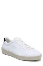 Men's Vince Silos Knit Low Top Sneaker M - White