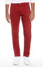 Men's Ag Tellis Slim Fit Jeans - Red