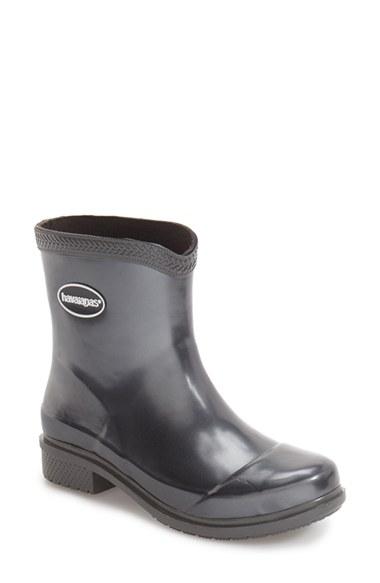 Women's Havaianas 'galochas Low Metallic' Waterproof Rain Boot Br - Metallic