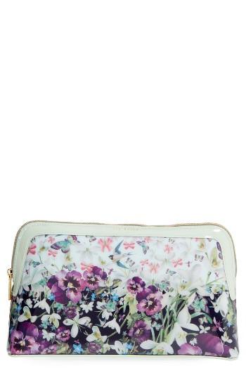 Ted Baker London Large Entangled Enchantment Wash Bag