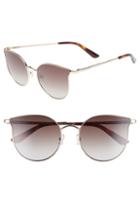 Women's Juicy Couture 56mm Metal Cat Eye Sunglasses -