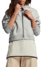 Women's Nike Lab Essentials Crop Hoodie - Grey