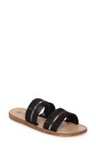 Women's Seychelles Someone Comin' Slide Sandal M - Black
