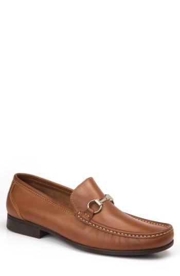 Men's Sandro Moscoloni 'malibu' Suede Bit Loafer D - Brown