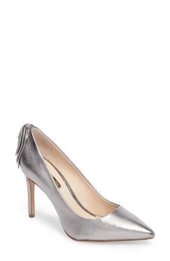 Women's Louise Et Cie Josely Pointy Toe Pump M - Metallic