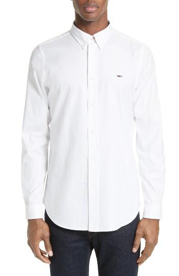 Men's Ps Paul Smith Extra Trim Fit Multi Tab Sport Shirt - White