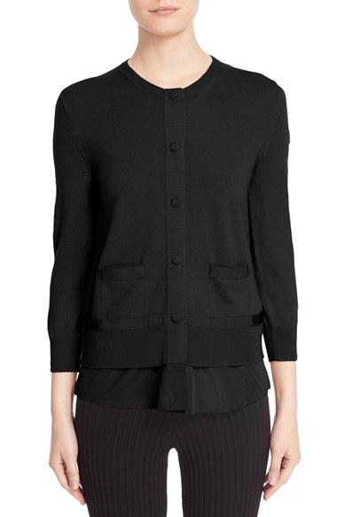 Women's Moncler Mixed Media Cardigan