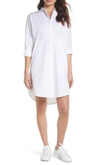 Women's Caara Boyfriend Shirtdress - White