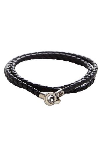 Men's Degs & Sal Leather Wrap Bracelet
