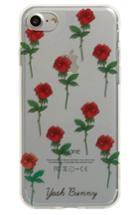 Yeah Bunny Red Roses Iphone 7 Case - Red