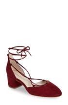 Women's Kenneth Cole New York Toniann Lace-up Pump M - Red