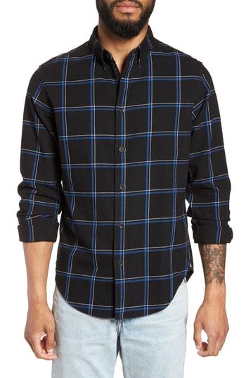 Men's Rag & Bone Fit 2 Tomlin Slim Fit Sport Shirt - Black