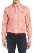 Men's Cutter & Buck League Chicago Bears Fit Shirt, Size Medium - Orange