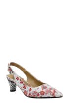 Women's J. Renee Mayetta Slingback Pump M - Red