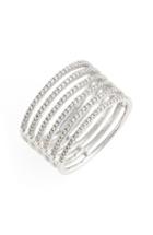 Women's Bony Levy 'prism' Six-row Diamond Ring (nordstrom Exclusive)
