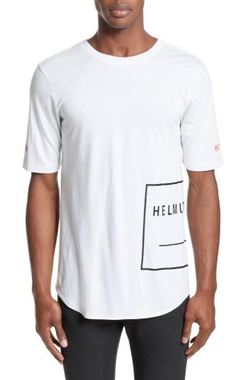 Men's Helmut Lang 87 Pr Graphic T-shirt - White