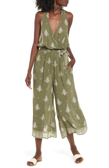 Women's Faithfull The Brand Lima Halter Jumpsuit - Ivory
