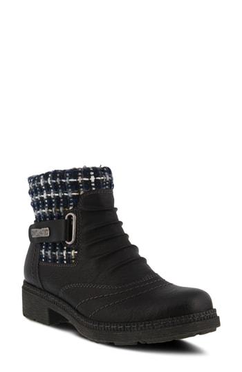 Women's Spring Step Citrine Bootie .5-6us / 36eu - Black
