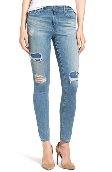 Women's Ag 'middi' 'the Middi' Mid Rise Ankle Skinny Jeans